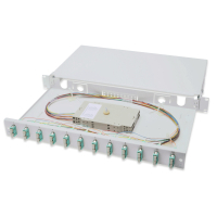 Патч-панель 1U 19", 12xSC duplex, incl, Splice Cass, OM3 Color Pigtails, Adapter Digitus (DN-96321/3)