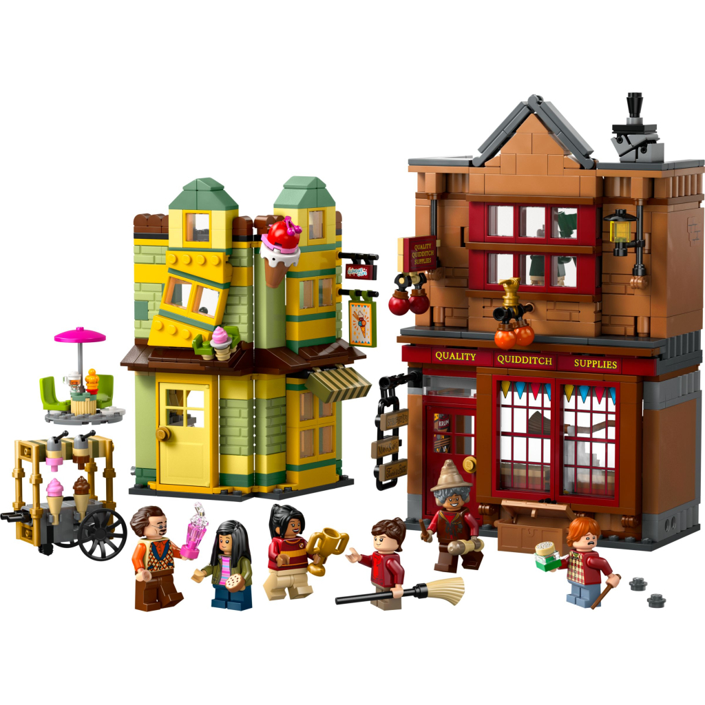 Конструктор LEGO Harry Potter Якісні товари для квідичу та кафе з морозивом (76452)
