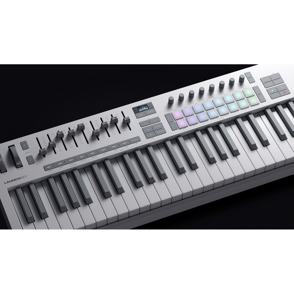 MIDI-клавіатура Novation Launchkey 49 MK4 White Edition (301235)