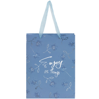 Gift bag Axent plastic Flower Symphony-3, 32x27 cm (8504-43-A)