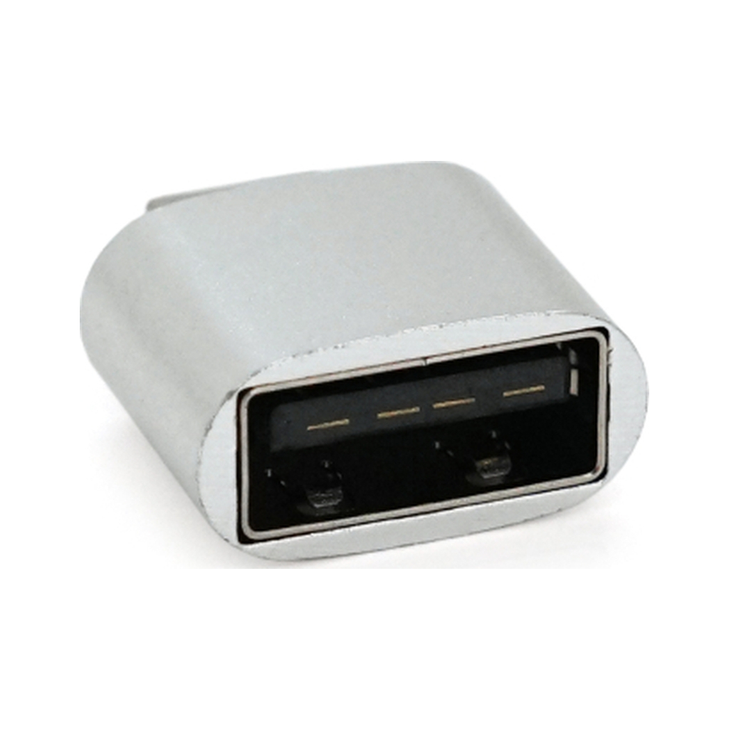Перехідник USB 2.0 AF to Micro 5P M OTG silver Voltronic (YT-AF/M) Перехідник USB 2.0 AF to Micro 5P M OTG silver Voltronic (YT-AF/M)