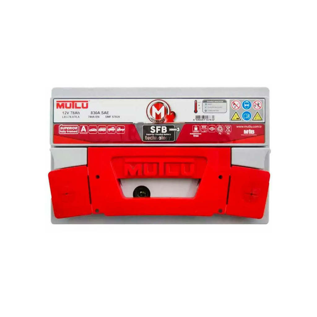 Акумулятор автомобільний MUTLU 6СТ-78 (0) SFB LB3.78.078.A Акумулятор автомобільний MUTLU 6СТ-78 (0) SFB LB3.78.078.A