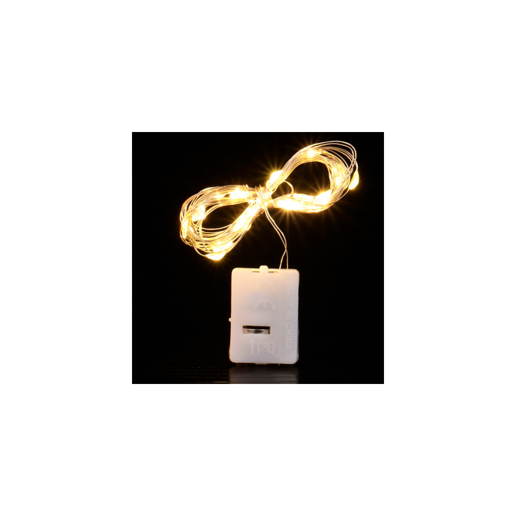 Гірлянда Voltronic White Hot 20LED, 1 режим, 3 м., прозора, 3*АА (Garl-20LED-3m-Wh) Гірлянда Voltronic White Hot 20LED, 1 режим, 3 м., прозора, 3*АА (Garl-20LED-3m-Wh)