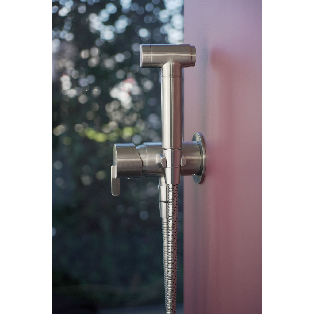 Змішувач Deante Silia з гігєнічним душем (BQS_F34M)