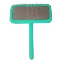 Animal comb Tauro Pro Line wooden rectangular, teeth 11 mm mint L (TPLB63549)