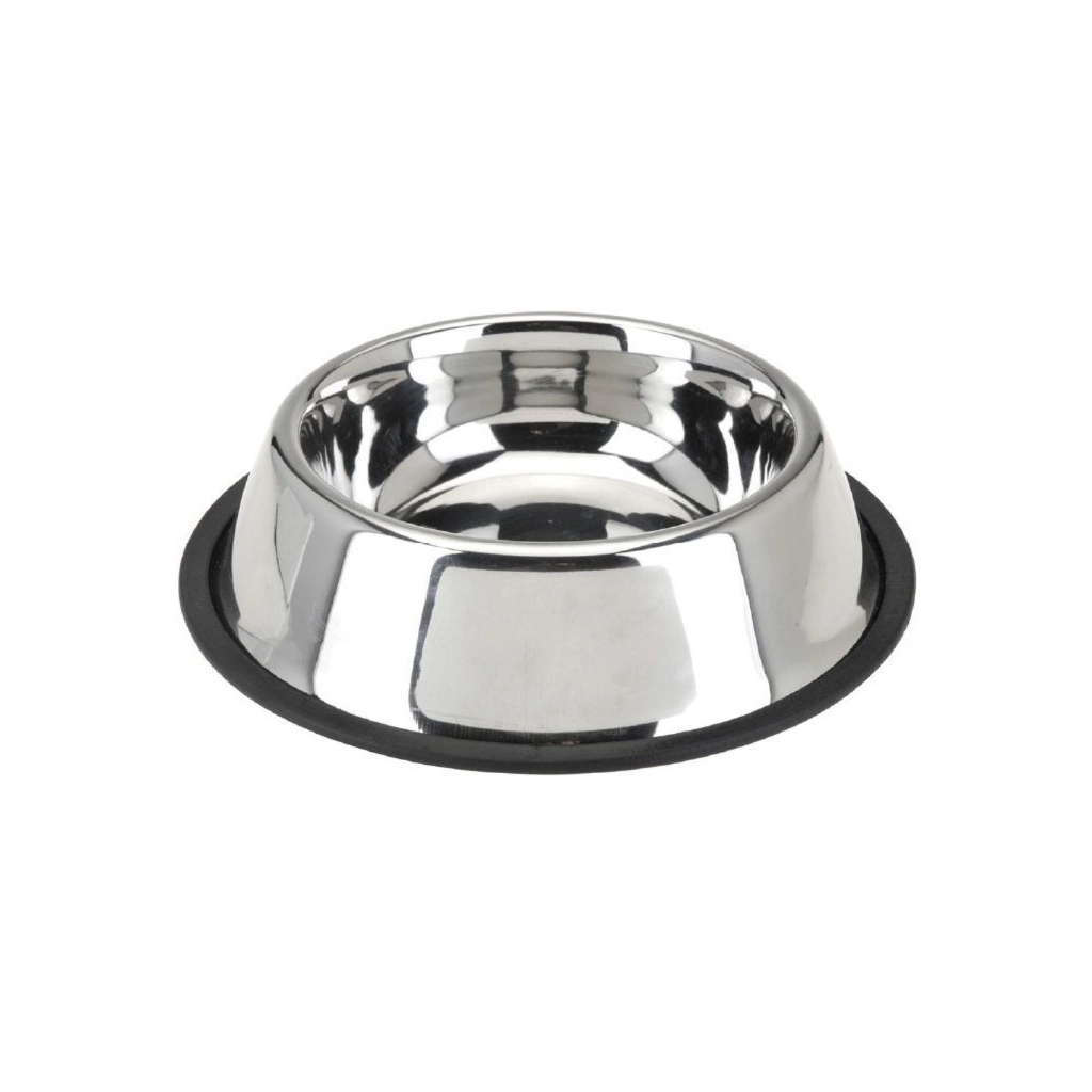 Посуд для собак Swastik Industries Миска металева на гумі 475 мл (2700000021903)