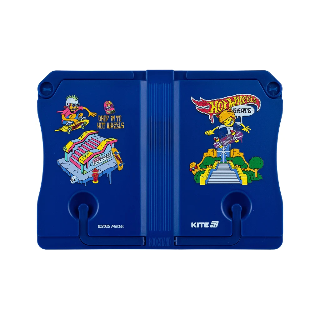 Підставка для книг Kite Hot Wheels, пластикова (HW25-391) Підставка для книг Kite Hot Wheels, пластикова (HW25-391)