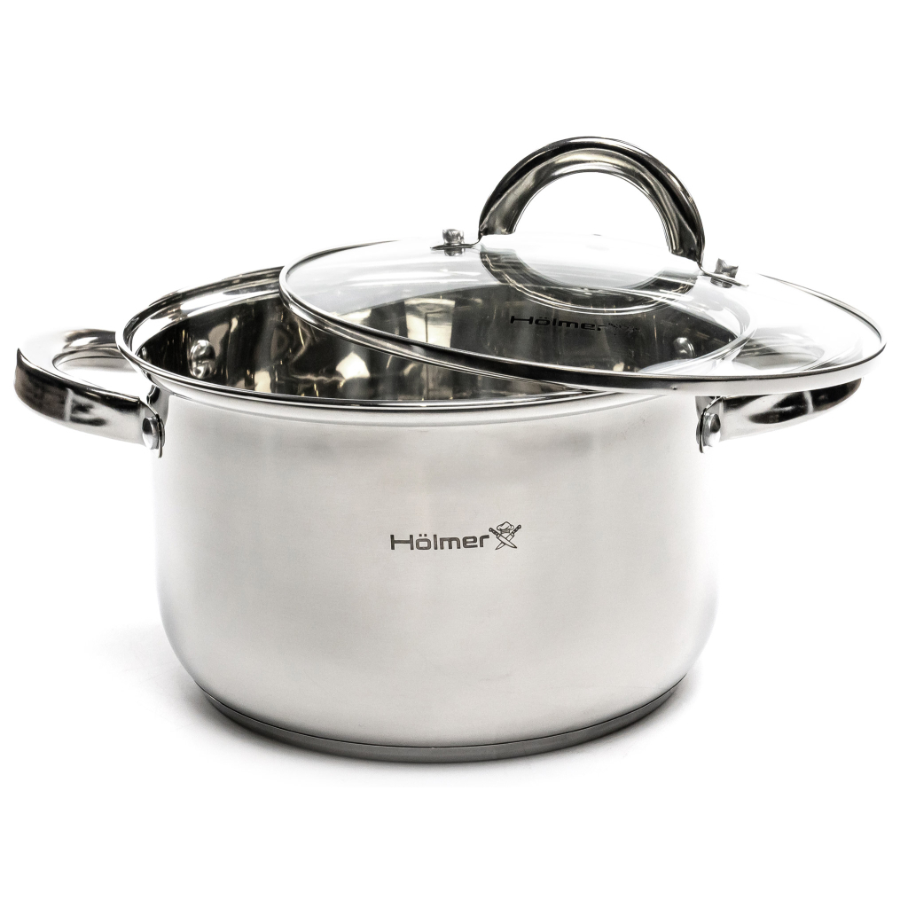 Каструля Hölmer з кришкою 3,6л (CR-18435-SS)