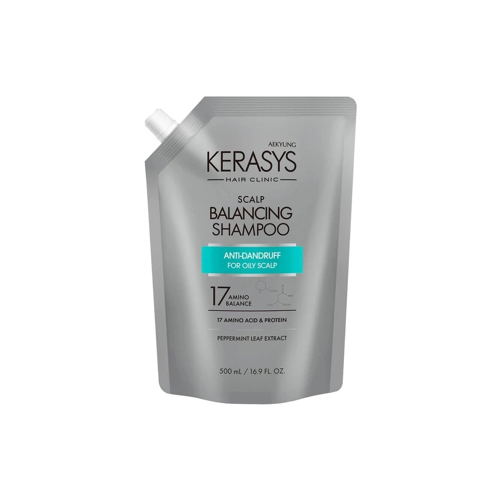 Шампунь KeraSys Scalp Care Balancing Shampoo Дой-пак 500 мл (8801046902127)