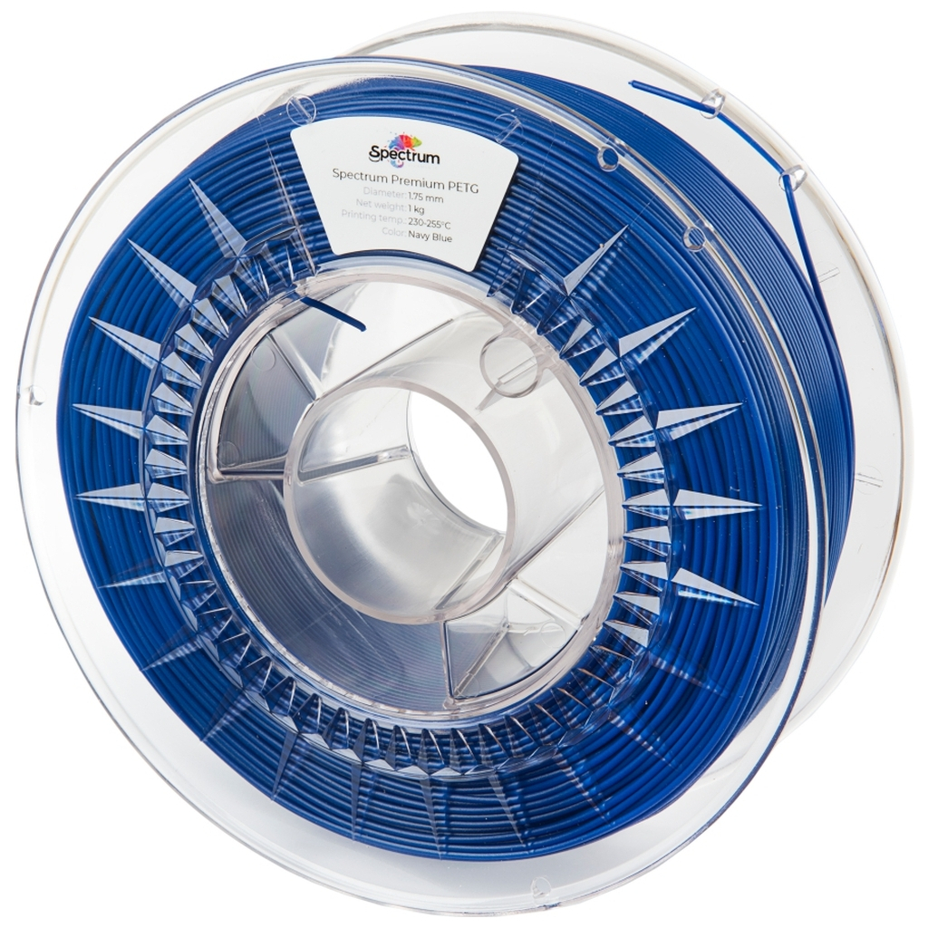 Пластик для 3D-принтера Spectrum PET-G Premium 1.75mm 1kg Navy Blue (80309)