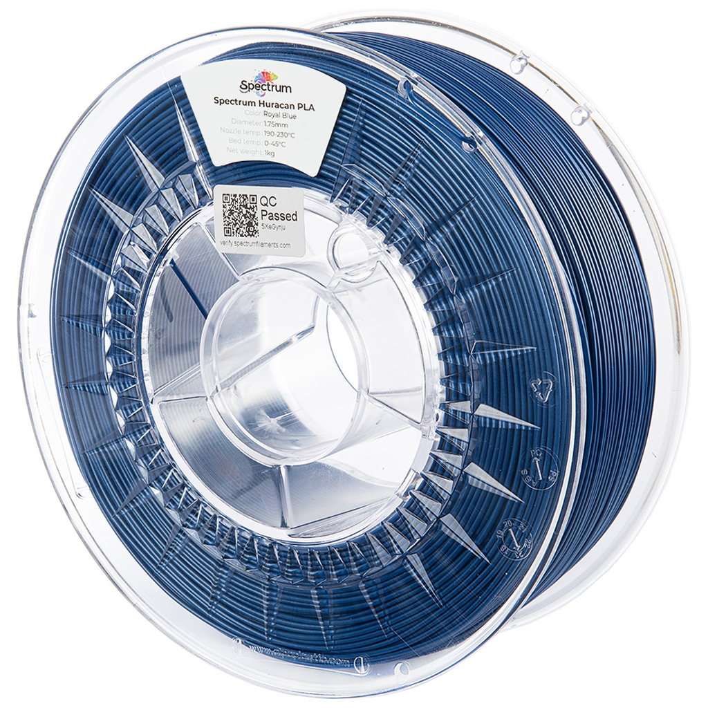 Пластик для 3D-принтера Spectrum PLA Huracan PLA 1.75mm 1kg ROYAL BLUE (80928)