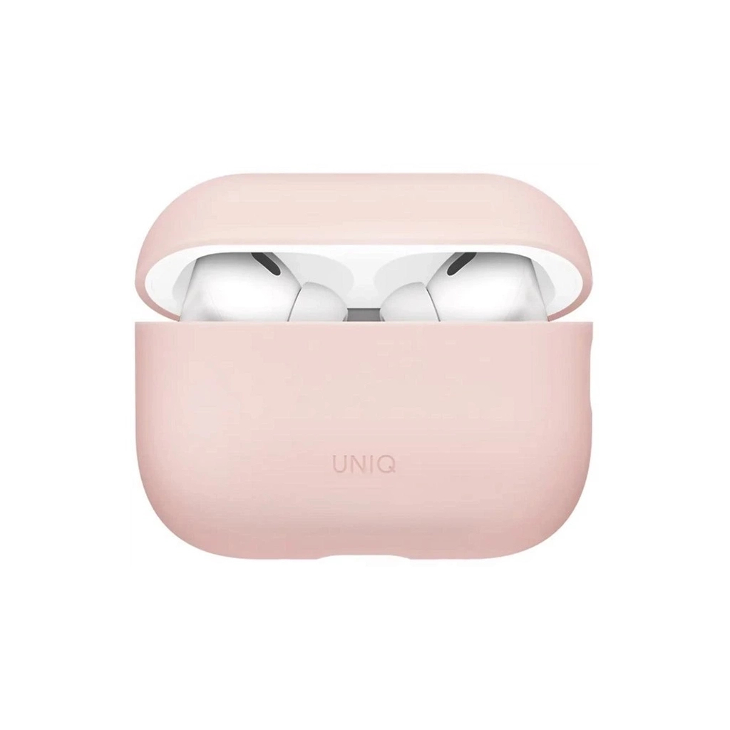 Чохол для навушників Uniq Lino для AirPods Pro 3 gen Silicone Pink (8886463696873)