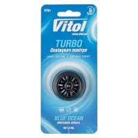 Car air freshener VITOL Turbo Blue Ocean (VT01)
