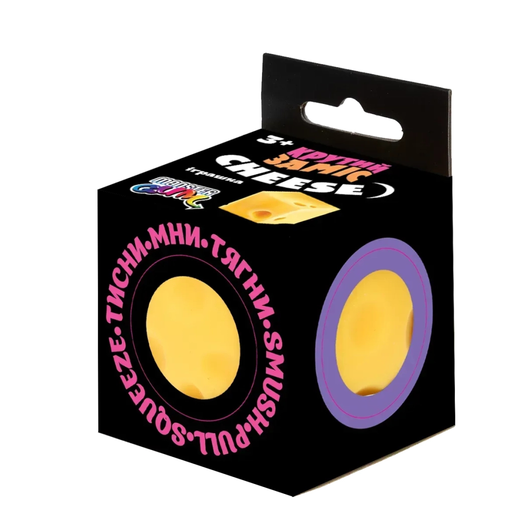 Антистрес Monster Gum Крутий заміс Сир 6 см (T23823)