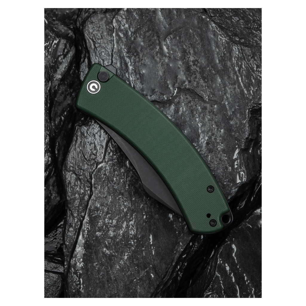 Ніж Civivi Outlaw Muk, Green G10, Black Stonewash (C24079-3)