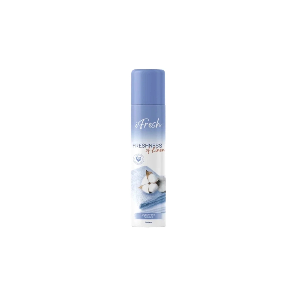 Освіжувач повітря iFresh Freshness of linen 300 мл (4820268102935)