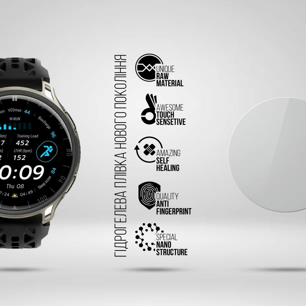 Плівка захисна Armorstandart hydrogel Amazfit Cheetah 2 Pro 6 pcs (ARM93576) Плівка захисна Armorstandart hydrogel Amazfit Cheetah 2 Pro 6 pcs (ARM93576)