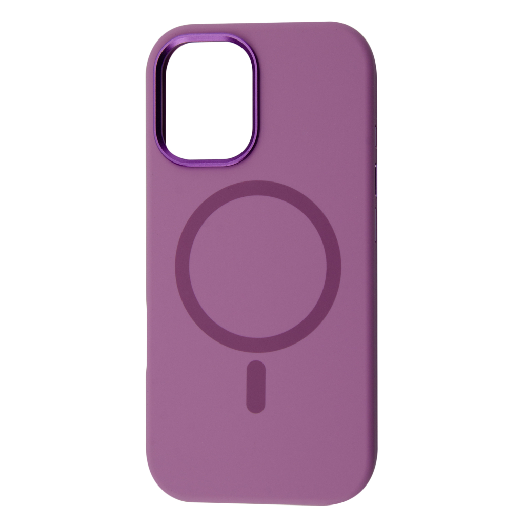 Чохол до мобільного телефона BeCover FIBRA Silicone OmniMag Apple iPhone 17 Purple (716203)