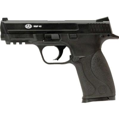 Пневматичний пістолет SAS MP-40 BB Plastic frame (AAKCMD480AZB)