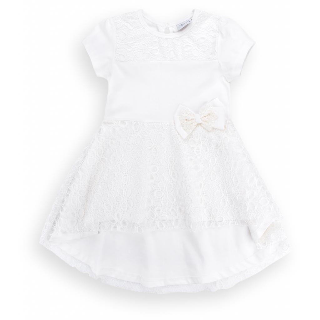 Плаття дитяче Breeze з гіпюровою фігурною спідницею (8302-104G-beige)