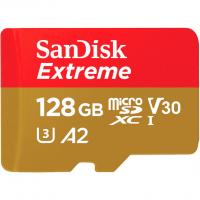 Карта пам'яті SanDisk 128GB microSD class 10 UHS-I U3 V30 A2 Extreme (SDSQXA1-128G-GN6MN)