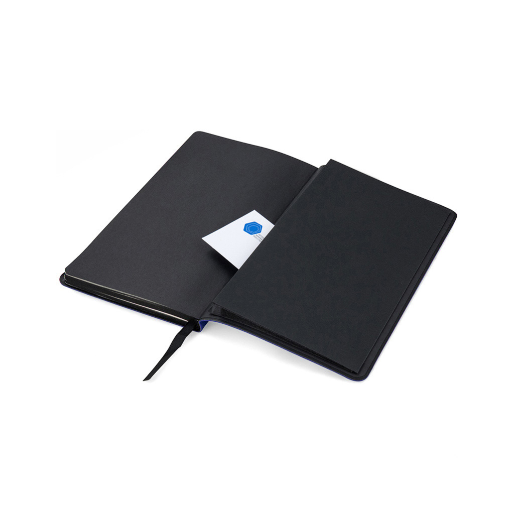 Книга записна Axent Partner Soft 125х195 мм в точку 96 аркушів Темно-синя (8312-02-A)