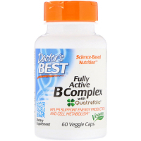 Vitamin Doctor's Best B-Complex, Fully Active B Complex, 60 gel capsules (DRB-00501)