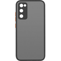 Чохол до мобільного телефона MakeFuture Samsung S20 FE Frame (Matte PC+TPU) Black (MCMF-SS20FEBK)
