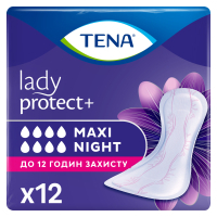 Urological pads Tena Lady Maxi Night 12 pcs. (7322541120966)