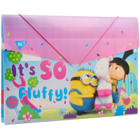 Folder on rubber bands Yes A4 Minions Fluffy (491684)