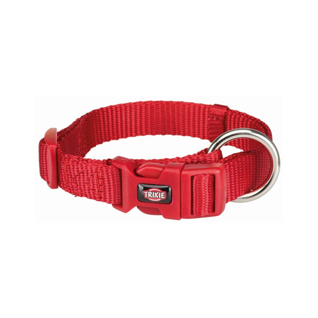 Нашийник для тварин Trixie Premium нейлон S-M 30-45 см/15 мм червоний (4011905201535)