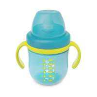 Baboo non-spill waterer with silicone spout Marine 200 ml Turquoise (90600)