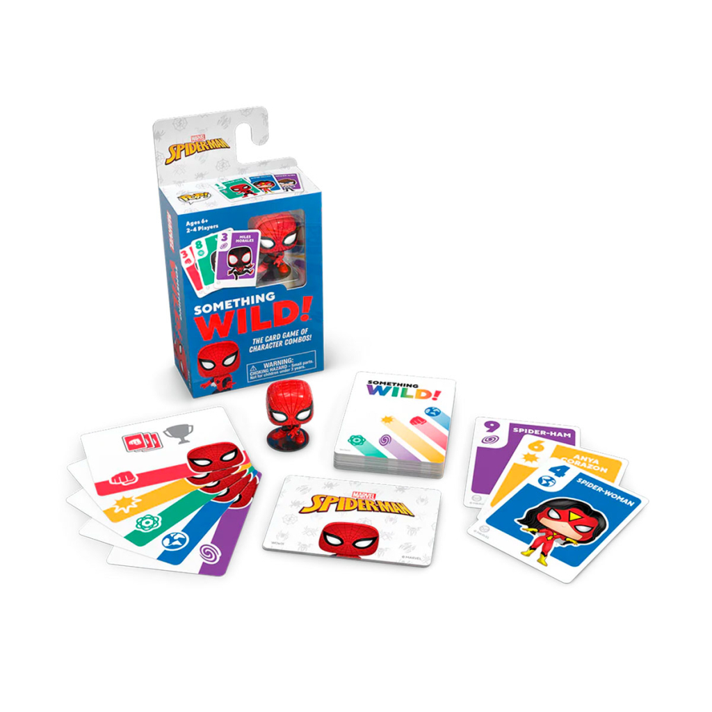 Настільна гра Funko Pop з картками Something Wild! – Людина-павук (63763) Настільна гра Funko Pop з картками Something Wild! – Людина-павук (63763)