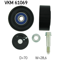 Belt tensioner roller SKF VKM 61069