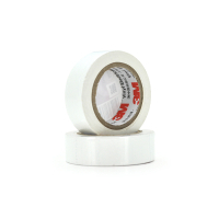 Ізоляційна стрічка 3M 0,13мм*18мм*10м white (3M/0,13/18/10-WT / 05108)