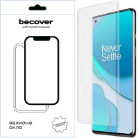 Скло захисне BeCover OnePlus 9 Pro/Oppo Find X3 Pro 3D Crystal Clear Glass (709284)