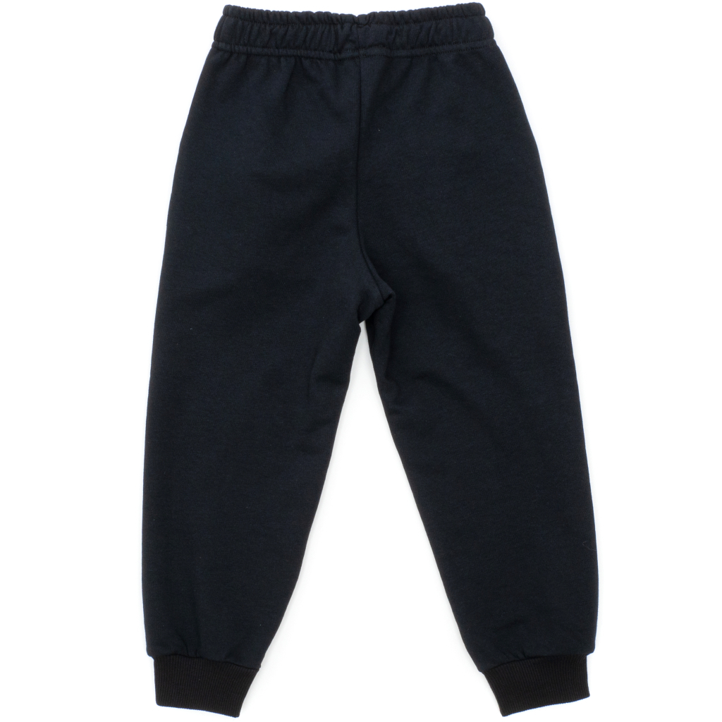 Штани дитячі Breeze спортивні на манжетах (18989-116B-black)
