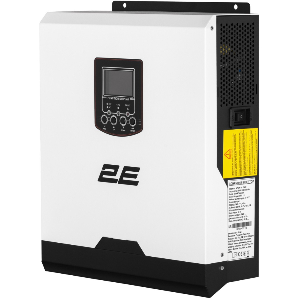 Сонячний інвертор 2E 2E-VP-3K24 3000W (2E-VP-3K24)