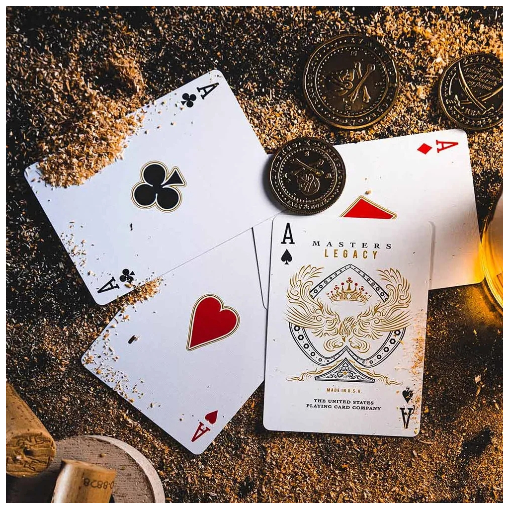 Гральні карти Ellusionist Legacy Masters (red) (54823) Гральні карти Ellusionist Legacy Masters (red) (54823)