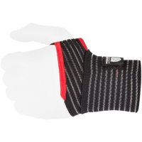 Бинт для спорту Power System PS-6000 Elastic Wrist Support Black/Red (PS-6000_Black)