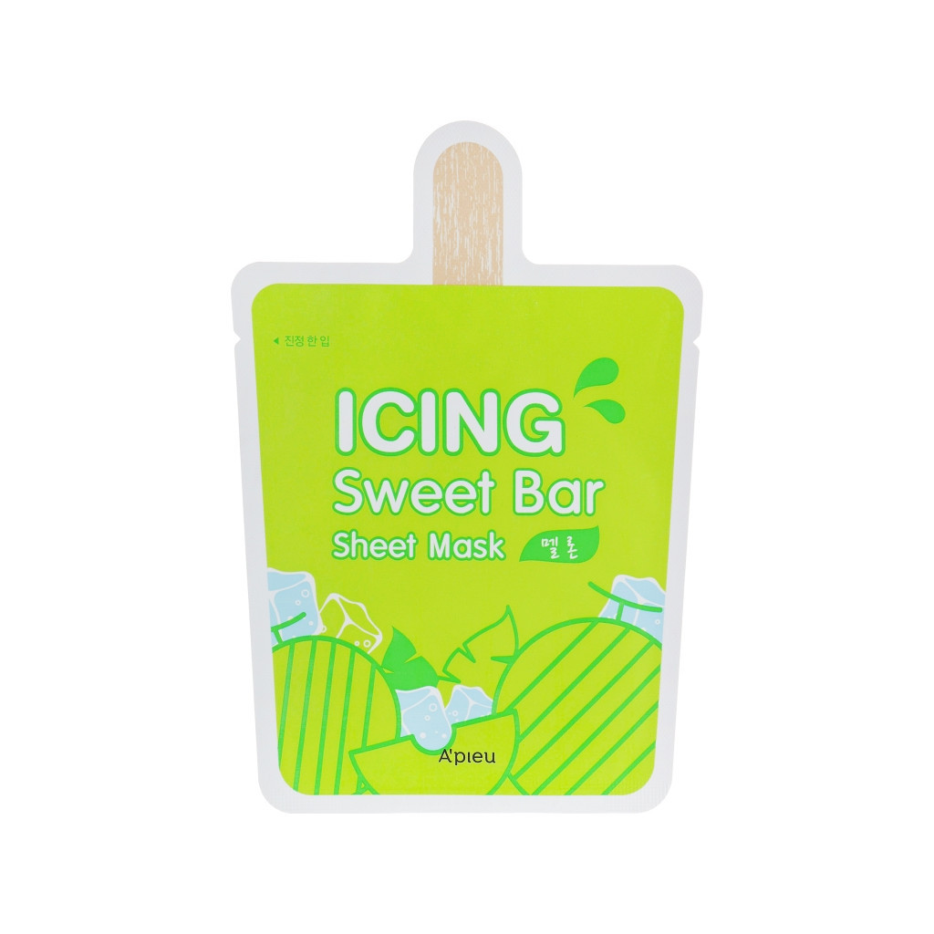 Маска для обличчя A'pieu Icing Sweet Bar Sheet Mask Melon 21 г (8809747939893)