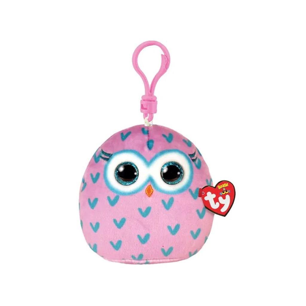 М'яка іграшка Ty брелок Squish-a-boos Сова Вінкс 12 см (39573) М'яка іграшка Ty брелок Squish-a-boos Сова Вінкс 12 см (39573)