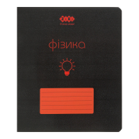 ZiBi subject notebook BLACK 48 sheets cell, physics (ZB.1700-05)
