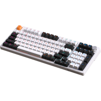 Клавіатура GamePro MK170W Hot-Swap Red Swich RGB USB UA White (MK170W)