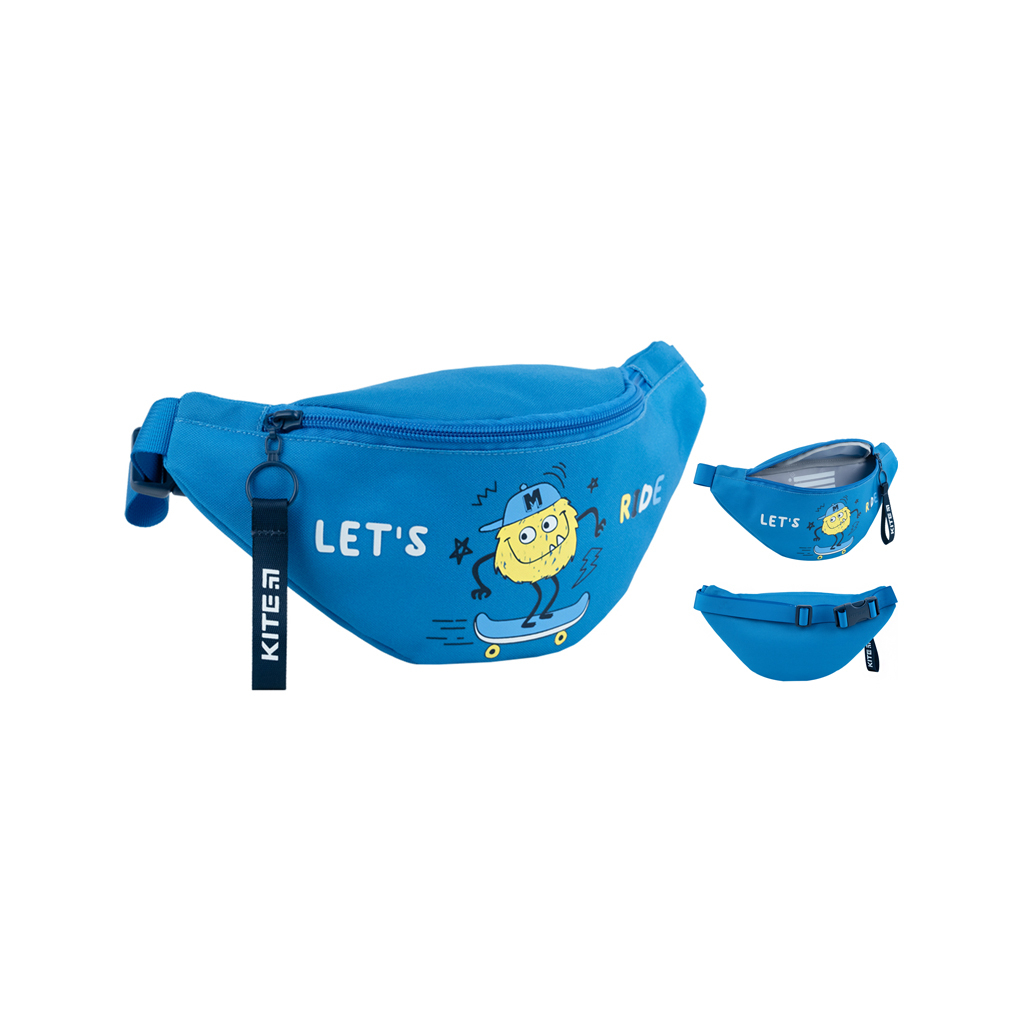 Сумка-бананка Kite Let's Ride Синя (K24-2577-2)