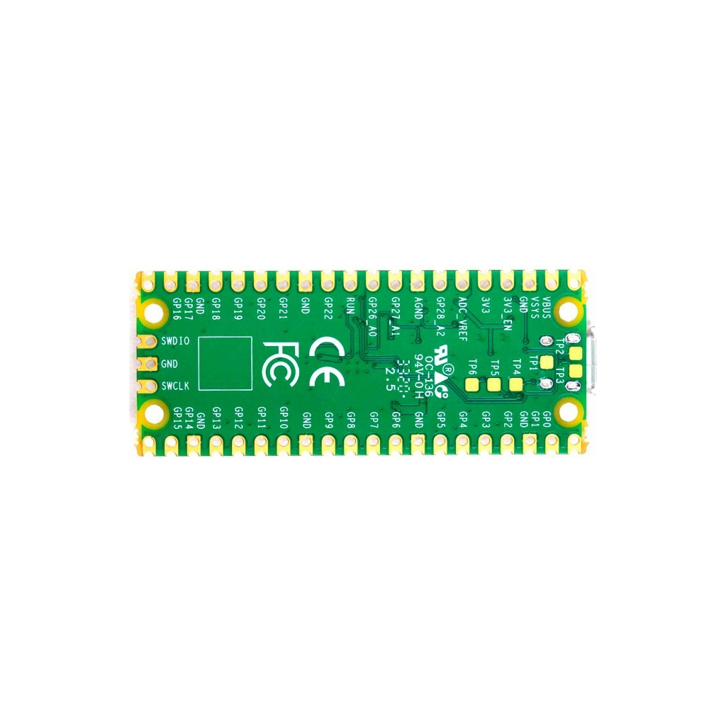 Додаткове обладнання до промислового ПК Raspberry Pi Мікроконтролер Raspberry Pi Pico (SC0915) (SC0915)