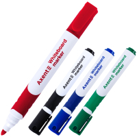 Axent marker set for dry erase boards Comfort Grip 2 mm round 4 pcs (2552-40-A)