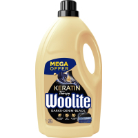 Woolite washing gel For black, dark and denim fabrics With keratin 4.5 l (5900627056945)