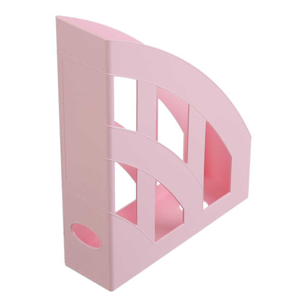 Лоток для паперів Buromax вертикальний, рожевий (BM.6353-10) Лоток для паперів Buromax вертикальний, рожевий (BM.6353-10)