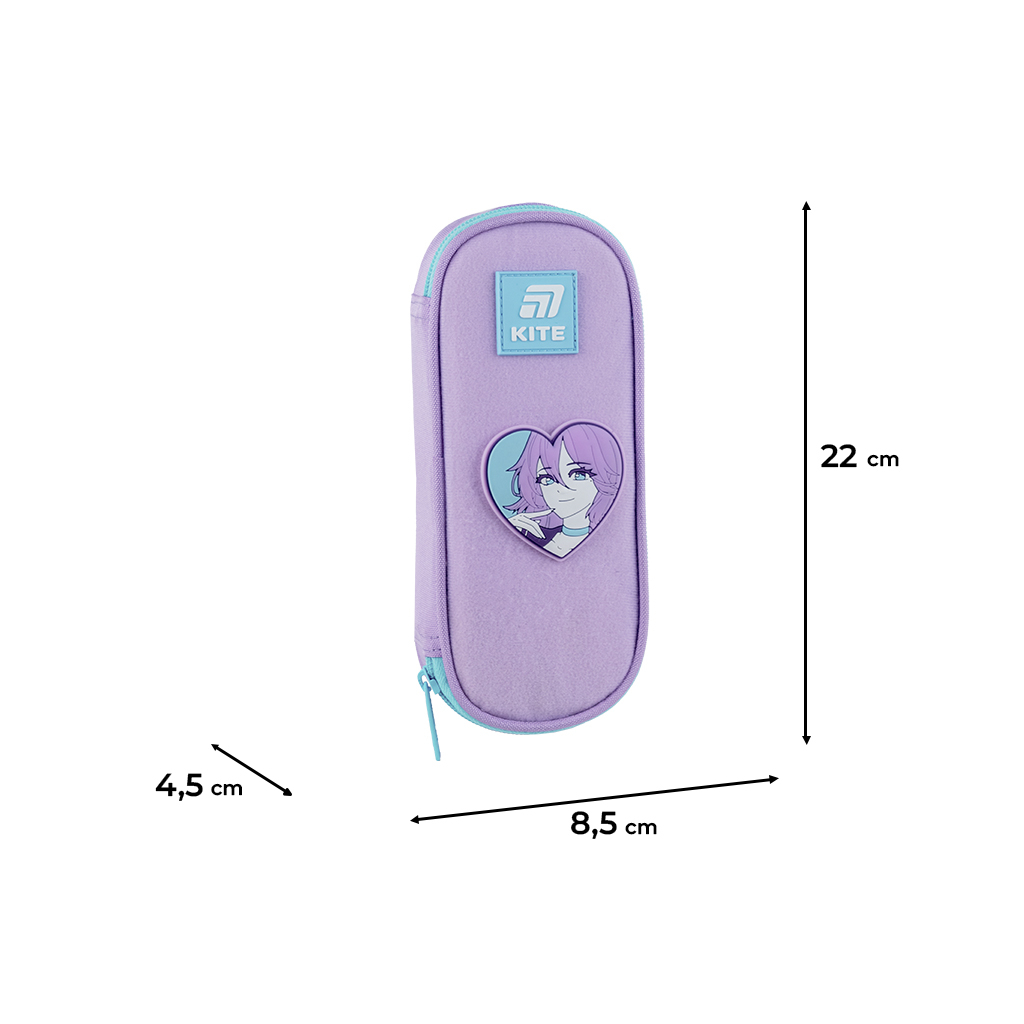 Пенал Kite 599 Kawaii Love (K25-599-20)